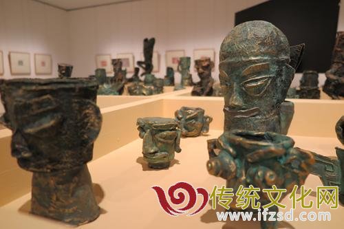 美术教育“高参小”成果展在山东美术馆开幕 美术教育“高参小”成果展在山东美术馆开幕